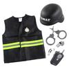 Children'S Party Experience Role-Playing Clothing Set Cosplay Fire Engineer Three-In-One Clothing Export
