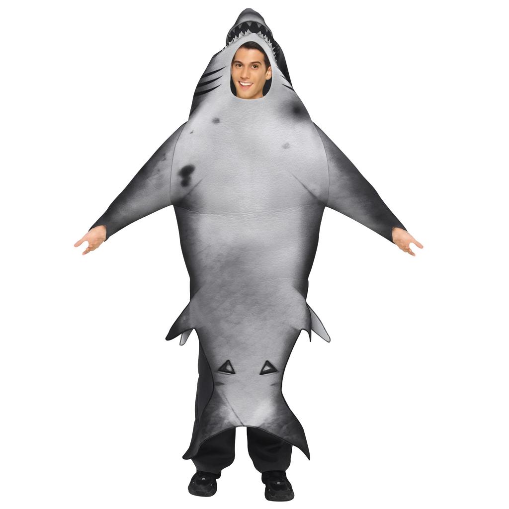 Shark Costume Halloween New Trend Funny Stage Party Adult Kids Role Play Suit