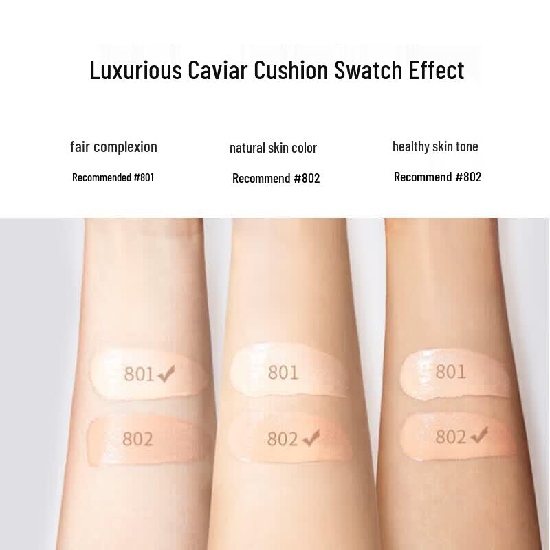 MAOGEPING BEAUTY Luxury Caviar Flawless Cushion Foundation