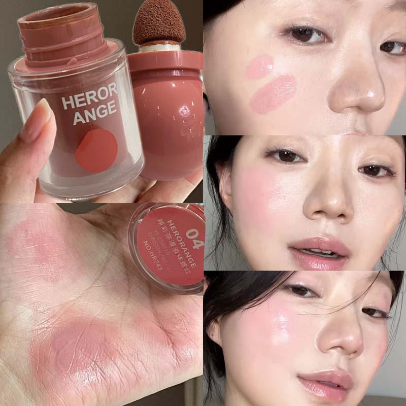 HERORANGE Korean Style Plumping Contour Blush