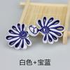 5 Pairs Fashion Flower Chinese Frog Closure Buttons Knot Fastener Sewing Handmade Craft DIY Cheongsam Cloth Button