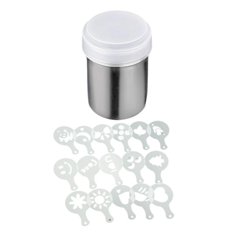 

Cocoa Sugar Chocolate Flour Duster Shaker Tool Homes kitchen Cocoa Powder Sprinkler Coffee Sifter Tool Coffee Accessories 1