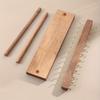 1pc Jewelry Display Stand with Sturdy Wooden Base - Organizer for Necklace, Earrings, Bracelets - Elegant Beams - Perfect for Home