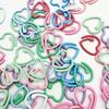 Painted Metal Crochet Stitch Marker - Small Clip for Knitting Needles