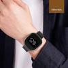Minimalist Black Multi-Function Touchscreen Magnetic Wristwatch for Men & Women - Trendy, Versatile, Fashionable.