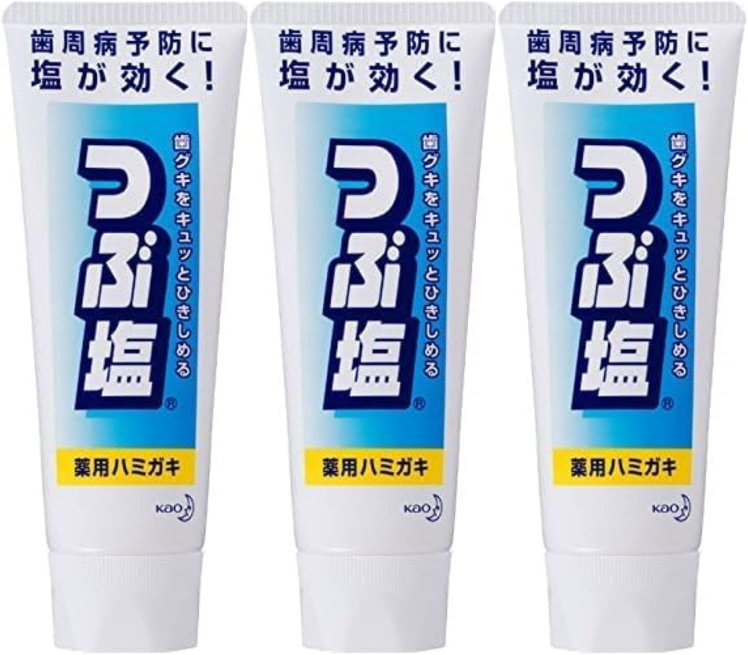 

Crushed Salt Medicinal Toothpaste 180g x 3 with original bonus