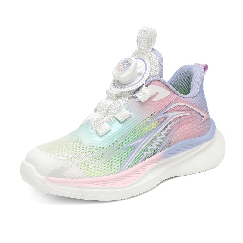 Children Sports Shoes Girls Lightweight Comfortable Soft Soled Running Shoes Daily Casual Anti Slip Sports Tennis Shoes for Boys