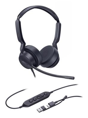 Yealink UH42 Dual Teams Headset USB-C/A Black