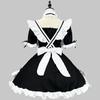 Cross-Border Amazon Classic Black and White Maid Outfit Halloween Costume Cosplay Performance Outfit