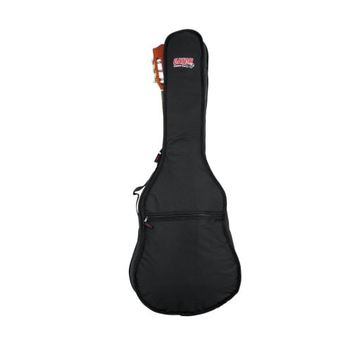 GATOR GBE Series Classical Guitar Gig Bag, Black, Nylon, GBE-CLASSIC