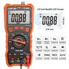 LOMVUM Digital 6000 Count Voltage Tester Meter with Backlight LCD and Flashlight Multimeter, Auto-Range Ohm, Volt, Ampere, Capacitance, Temperature,