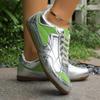 Large size Forrest Gump shoes 2025 new color matching retro German training shoes casual sports shoes flat women's shoes trendy