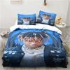 Rap Singer Juice Wrld 3D Print Bedding Set Single Twin Full Queen King Size Bed Set Adult Kid Bedroom Bedding Gift