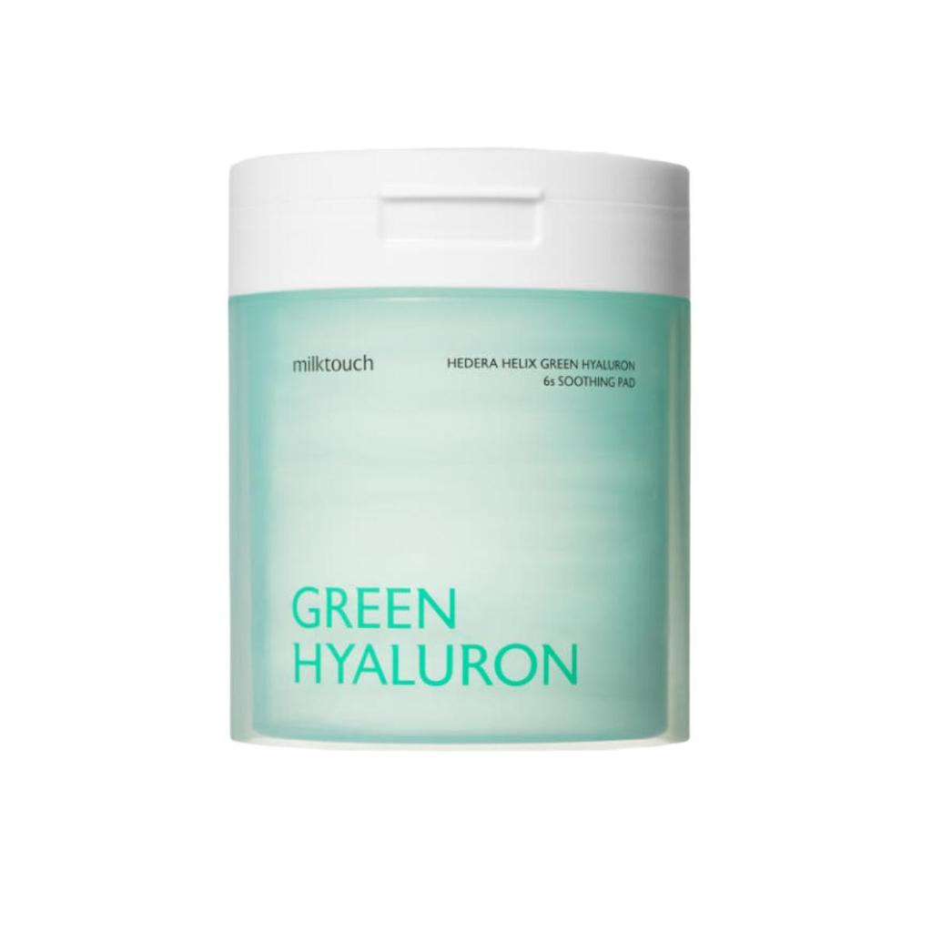 Milk Touch Hedera Helix Green Hyaluron 6-Second Moisture Pad Hydrating Facial Sheets 270g (60 Pads)