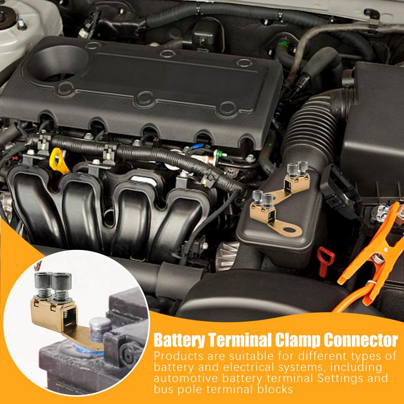 Battery Terminal Connectors Battery Cable Ends Wear-Resistant Post Terminals Junction Block With Hexagonal Wrench Cable