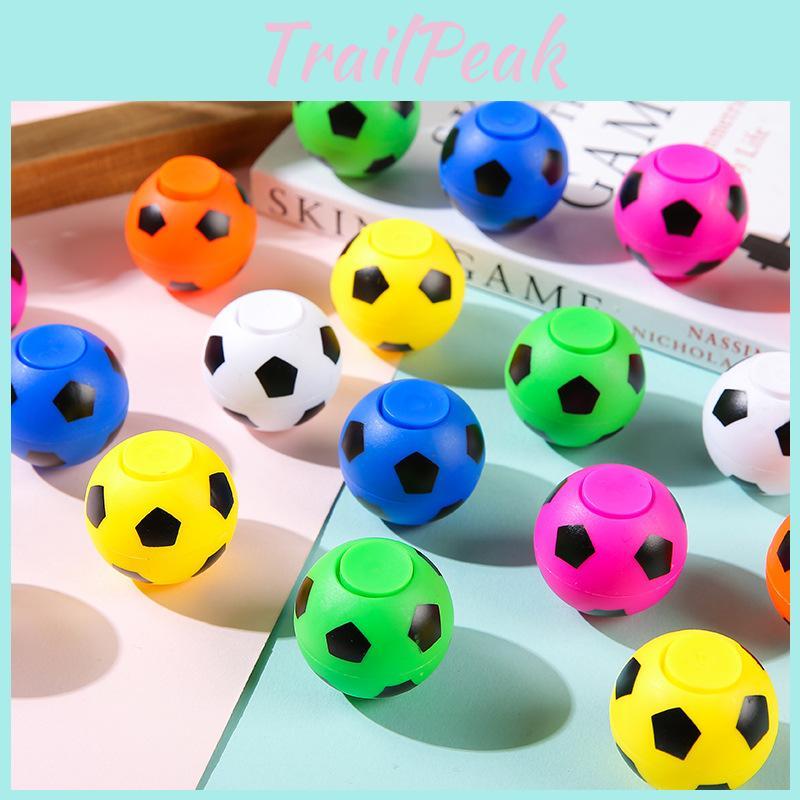 Creative Soccer Multicolor Shaped Plastic Gyro Children Toy For Entertainment