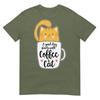 Funny Orange Cat Coffee Quote For Cat Mom Unisex TShirt