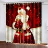 Winter Lakeside Snow Scenery Window Curtains for Living Room Kitchen Curtain Bedroom Decorative Windows Drapery Curtain Panels