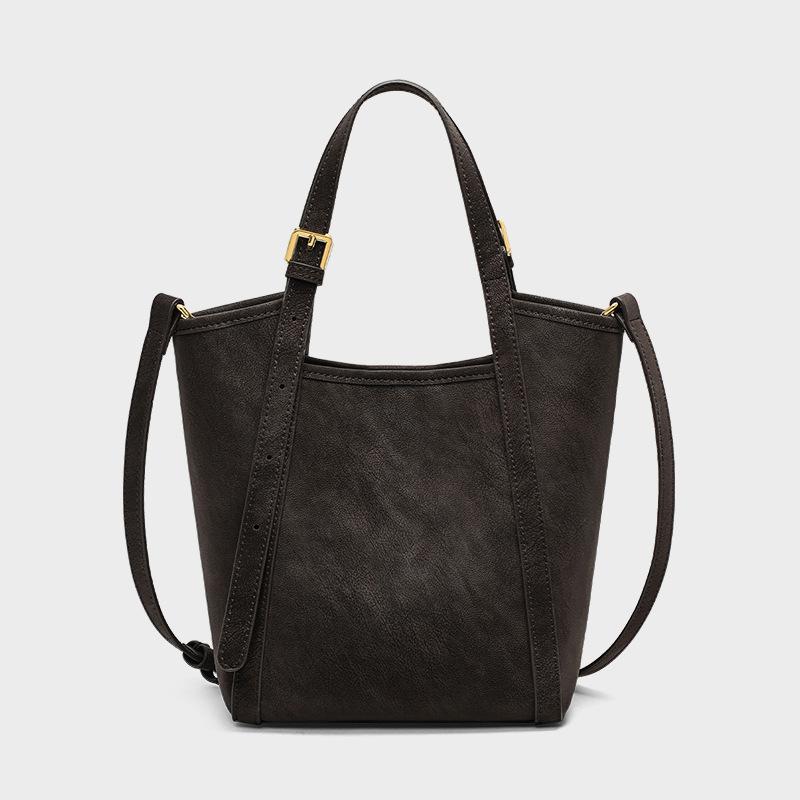 

2025 New Women s Bag Autumn Winter Handbag Basket Crossbody Bag Large Capacity Shoulder Bag for Women Ebony Coffee
