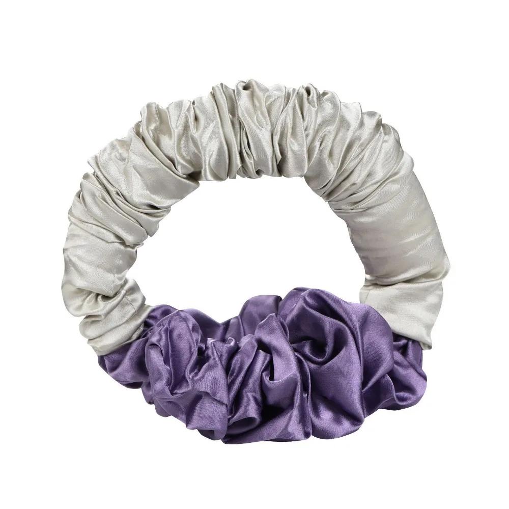 Heatless Curling SilkS Scrunchies Soft Elastic Satin Silk Scrunchies Hair Ties Sleepy Styling Accessories Ponytail Holder