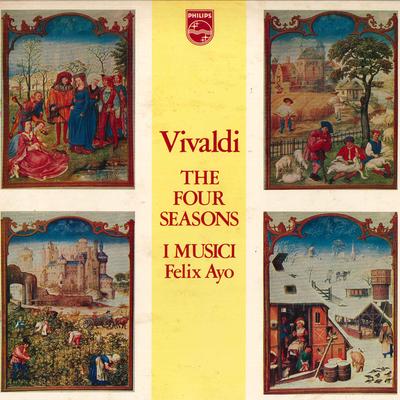 LP-skiva I MUSICI, FELIX AYO - Vivaldi: Four Seasons X8502 PHILIPS 1977 Japan Klassisk Begagnad