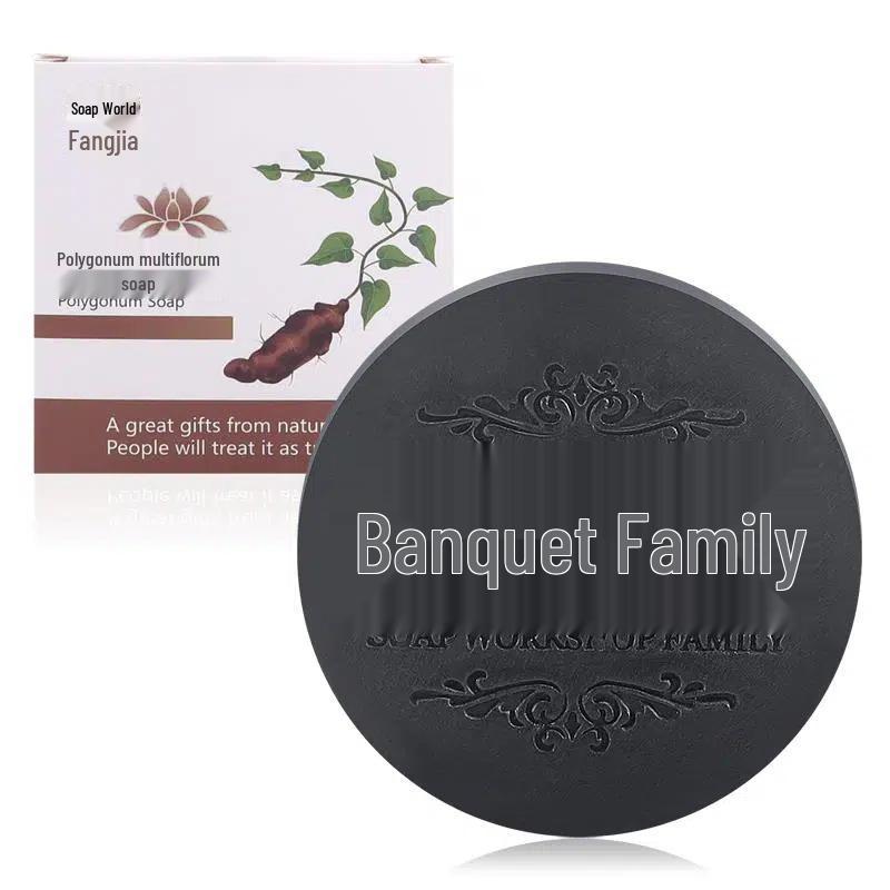 Handmade Polygonum Multiflorum Shampoo & Essential Oil Soap for Face and Body