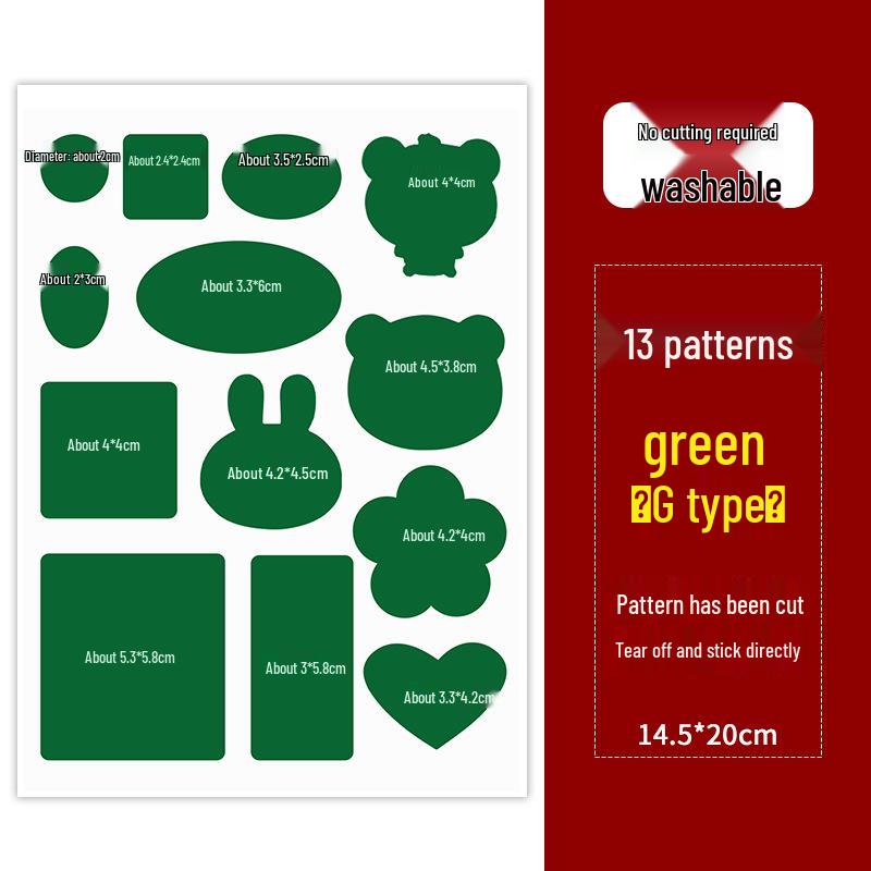 16-Color Self-Adhesive Seamless Repair Patch for Clothes and Jackets