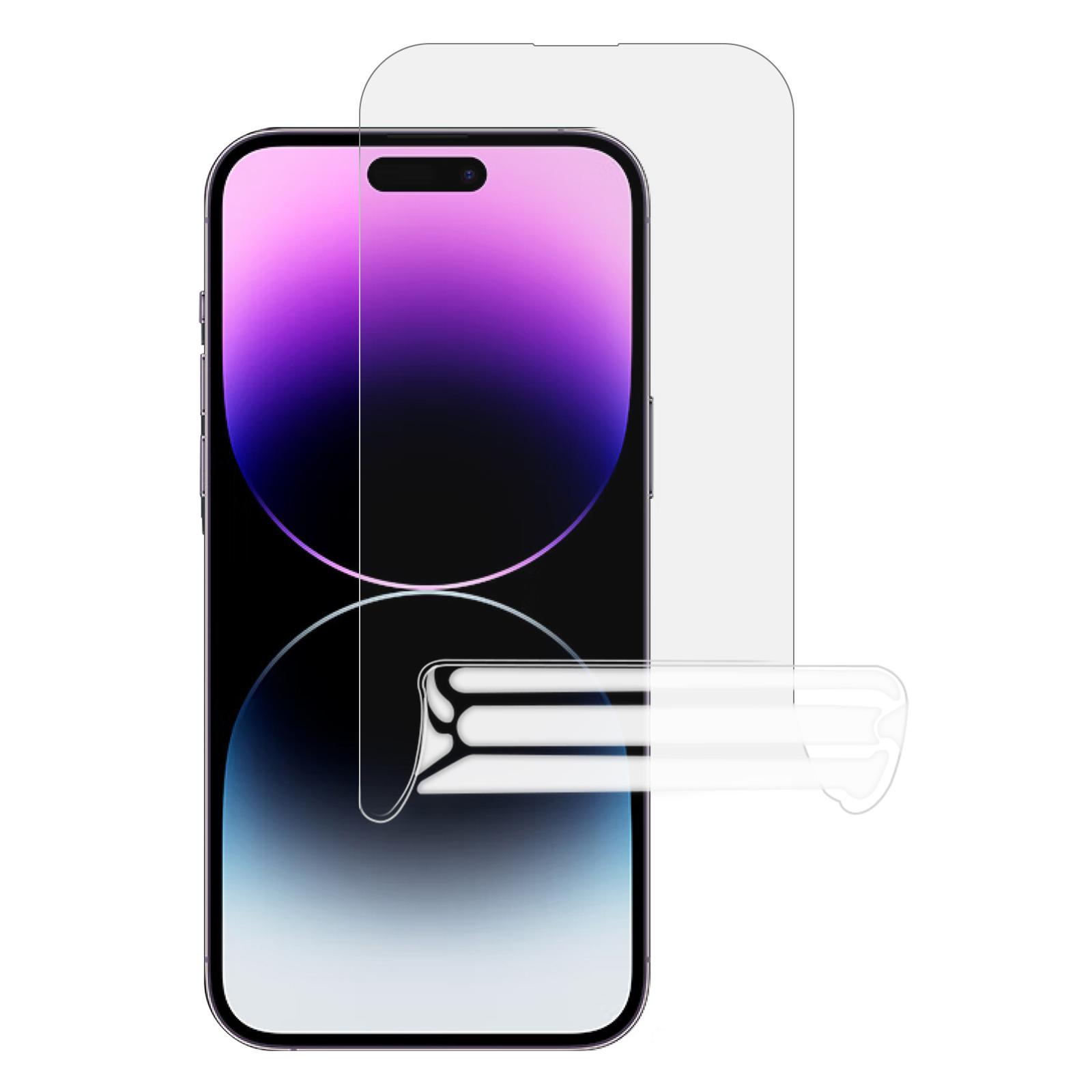 

For iPhone 16 Plus/15 Plus HD Clear PET Hydrogel Film Full Coverage Soft Screen Protector A