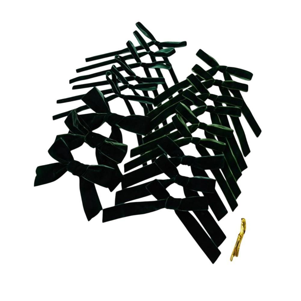 

Очаровательный Праздничный Штрих Рождественские Украшения Ручной Работы Миниатюрный Бантик Лента