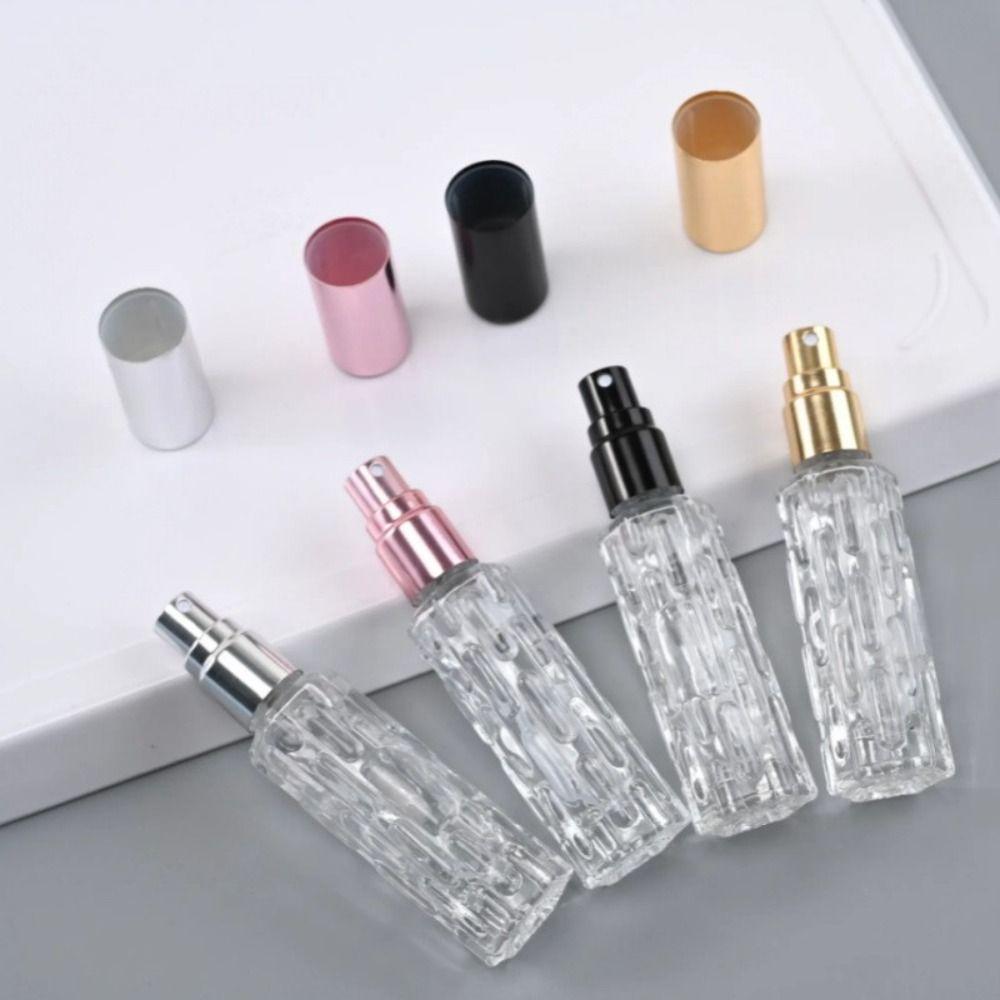 10ml Empty Spray Atomizer Transparent Liquid Sprayer Durable Travel Glass Perfume Bottle  Travel