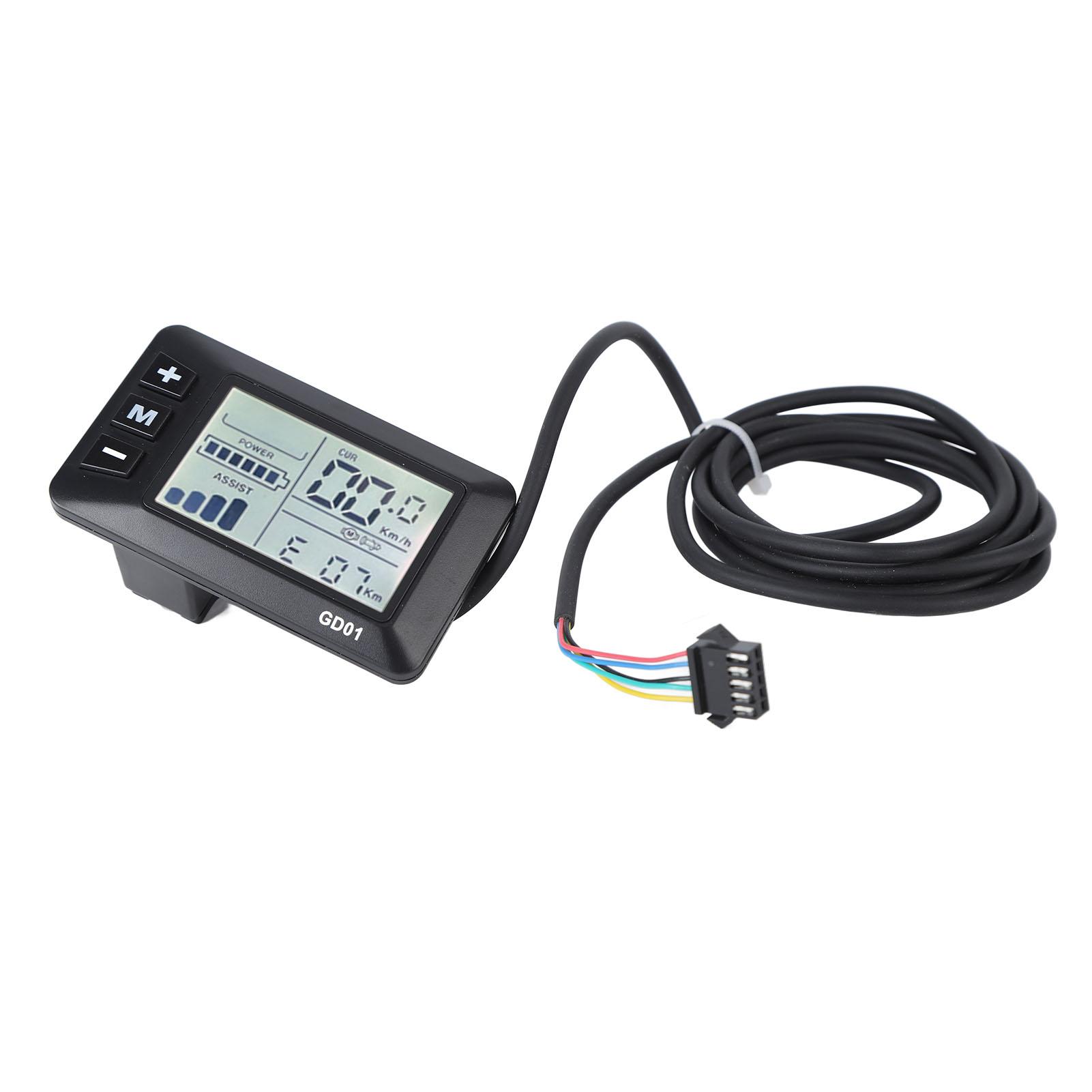 

Комплект для переобладнання електричного велосипеда DC 36V 48V Контролер Дисплей Ручка гальма Ручка газу під великий палець Комплект контролера електричного велосипеда