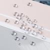 Mermaid Tears: Semi-Circular Transparent Nail Art Beads