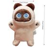 Cute Cat Hand Puppet Plushed Doll Soft Kitty Educational Baby Toys Simulator Animal Soft Stuffed Toys Anime Puppet for Kids