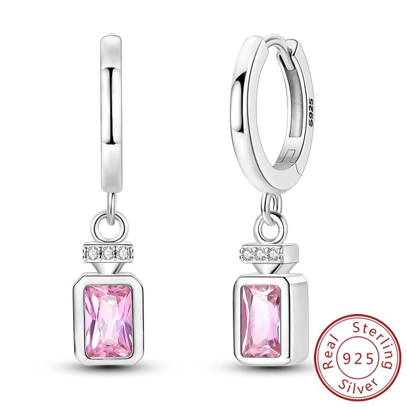 925 Silver Earrings Starry Pearl Devil Eye Simple Drop Stud Hoop Earrings for Women Girl Fashion Jewery Accessories