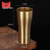 Torch-Shaped Stainless Steel Double-Walled Cold Drink Tumbler