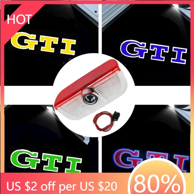 Golf 3 4 MK3 MK4 2026 Hot For VW VOLKSWAGEN LED Car Door Welcome Light GTI Door Projector for Volkswagen GTI Polo Caddy Golf 4 5