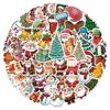 10/30/50pcs Cute Cartoon Winter Christmas Graffiti Stickers Aesthetic Decals Toys Waterproof DIY Phone Scrapbook Luggage