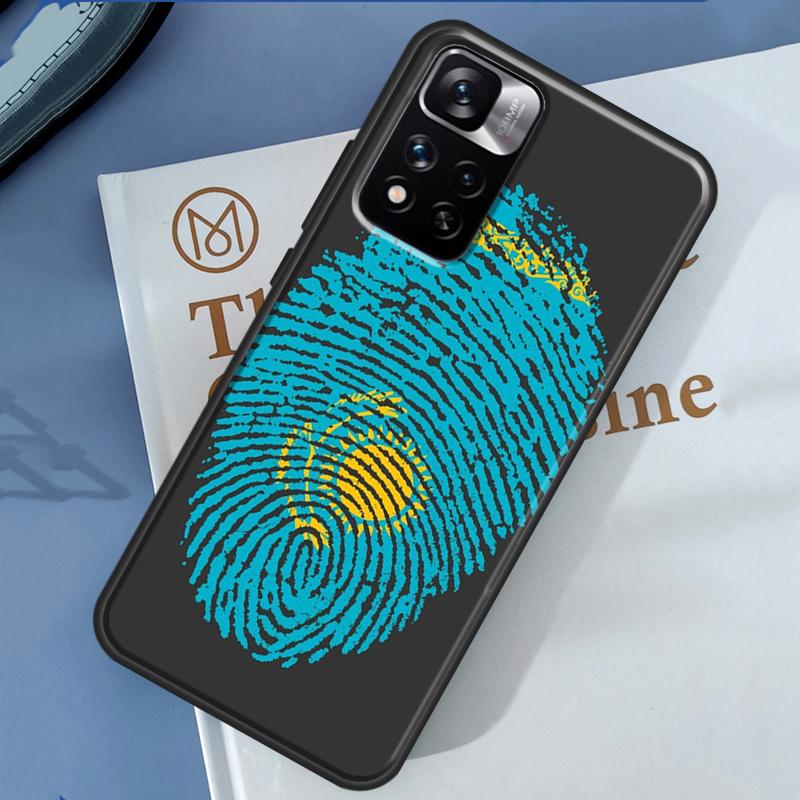 Kazakhstan flag Case For Xiaomi Redmi Note 13 12 11 9 10 14 Pro 9S 10S 11S 12S Redmi 14C 10C 12C 13C Cover