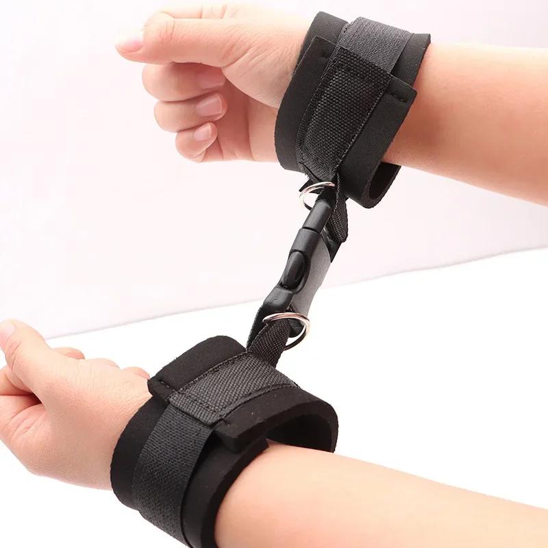 Adult Handcuff Sex Toy  Hand Restraint Cuffs SM Women Couple Sex Toy Adult Erotic Games Sextoy Bed Restraint Sex Accessroies