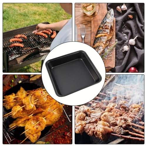 Oven Baking Sheet, Square Baking Sheet | Non-Stick Oven Baking Tray for Cooking, Professional Kitchen Cooking Baking Pan, Metal Oven Bakeware, Baking