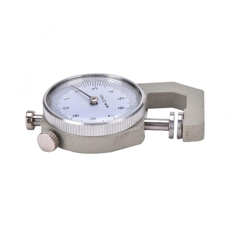 1PC 0-10mm Dial Thickness Gauge Leather Paper Thickness Meter Tester for Leather Flim Paper