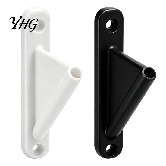 Small Flag Mount Mini Stick Holder with Screws, Wall Pole Plastic Holder, Display Bracket for Classrooms Offices Shops Portable Stand