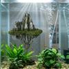 Realistic Rockery Simulation Suspended Stone Handmade Landscaping Stone  Desktop
