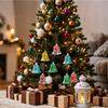 Christmas Bell Ornaments Glass Christmas Tree Decorations Christmas Bell Ornaments Holiday Decor For Party Wall Door Window
