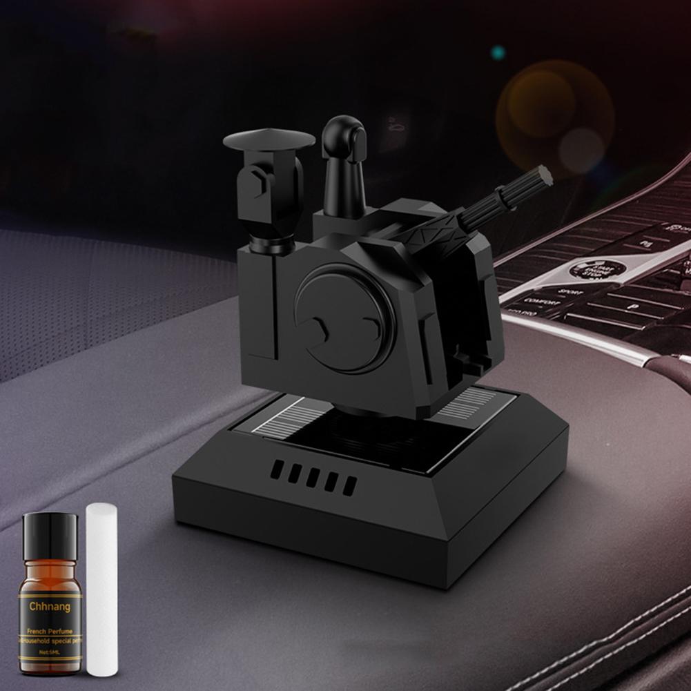 

Creative Dashboard Decor Solar Powered Air Freshener While Driving Pleasant Aromas Portable Aromatherapy For Car For Travel чорний