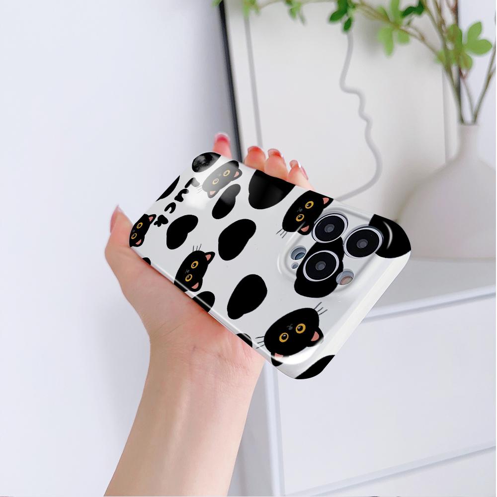 All-inclusive Film Phone Case Cartoon Fashion Design Hard Shell Full Cover Camera Protection Case for Samsung Xiaomi Poco Redmi Infinix Tecno