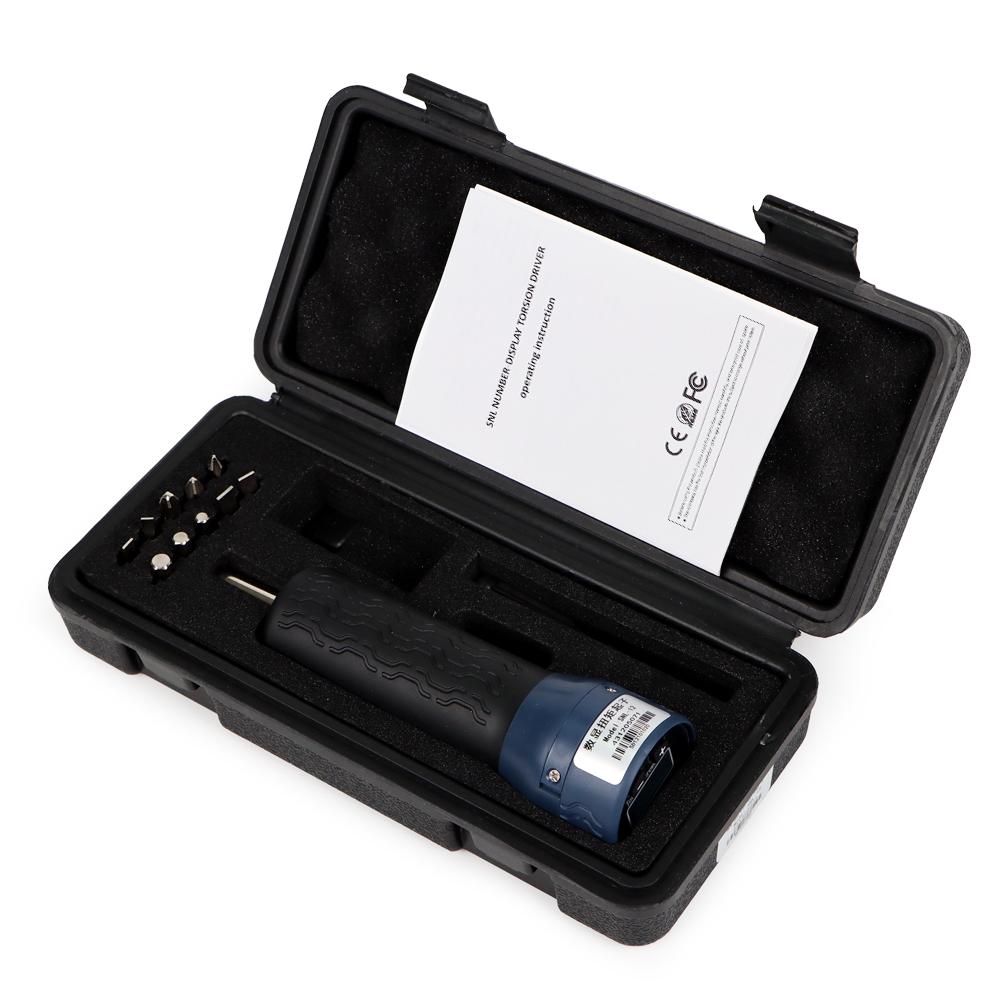 Digital Torque Screwdriver 1/4  Drive Digital Screwdriver Torque Wrench Torque Screwdriver Electrician 1.2-12 N.m