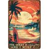 Key West Florida Poster, Tropical Travel Wall Art