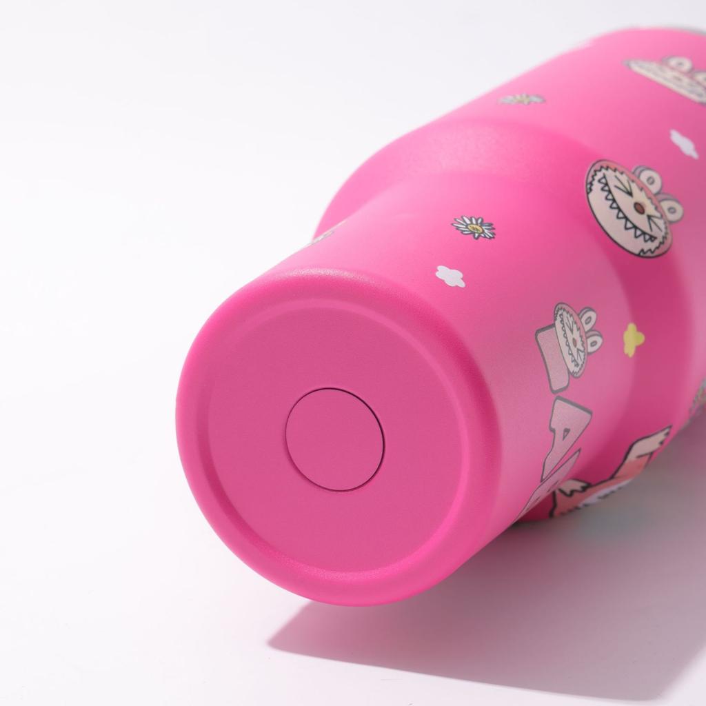 0oz Car Cup Thermos Cup Bingba Cup with Handle Strap Straw Cup