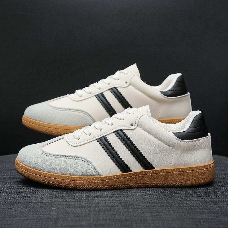 

Flat bottom retro German training shoes women s 2025 summer new versatile breathable little white shoes sports casual shoes soft baseplate shoes 41 чёрный